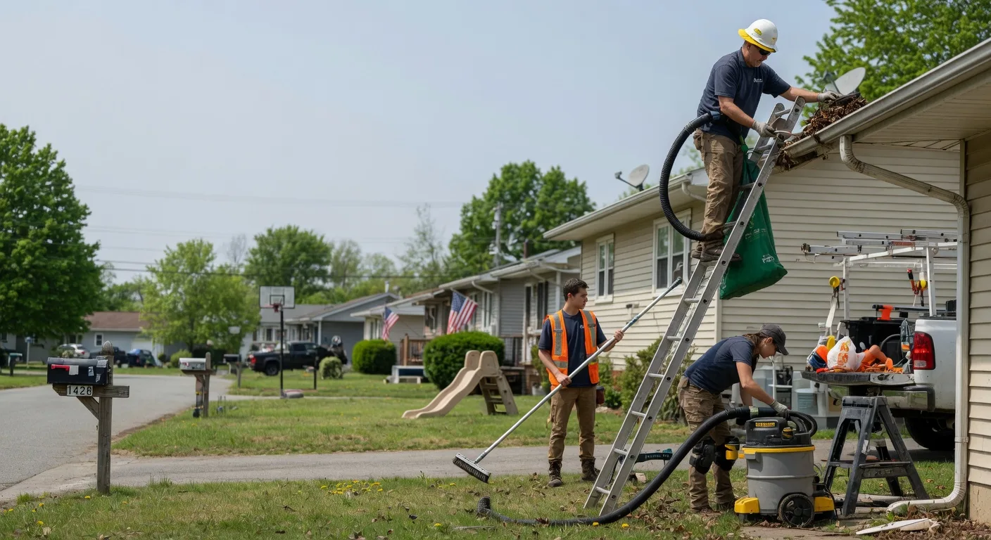 Gutter Installation in Liberty Mills, IN near me